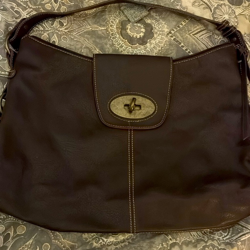 Chic Brown Shoulder Bag